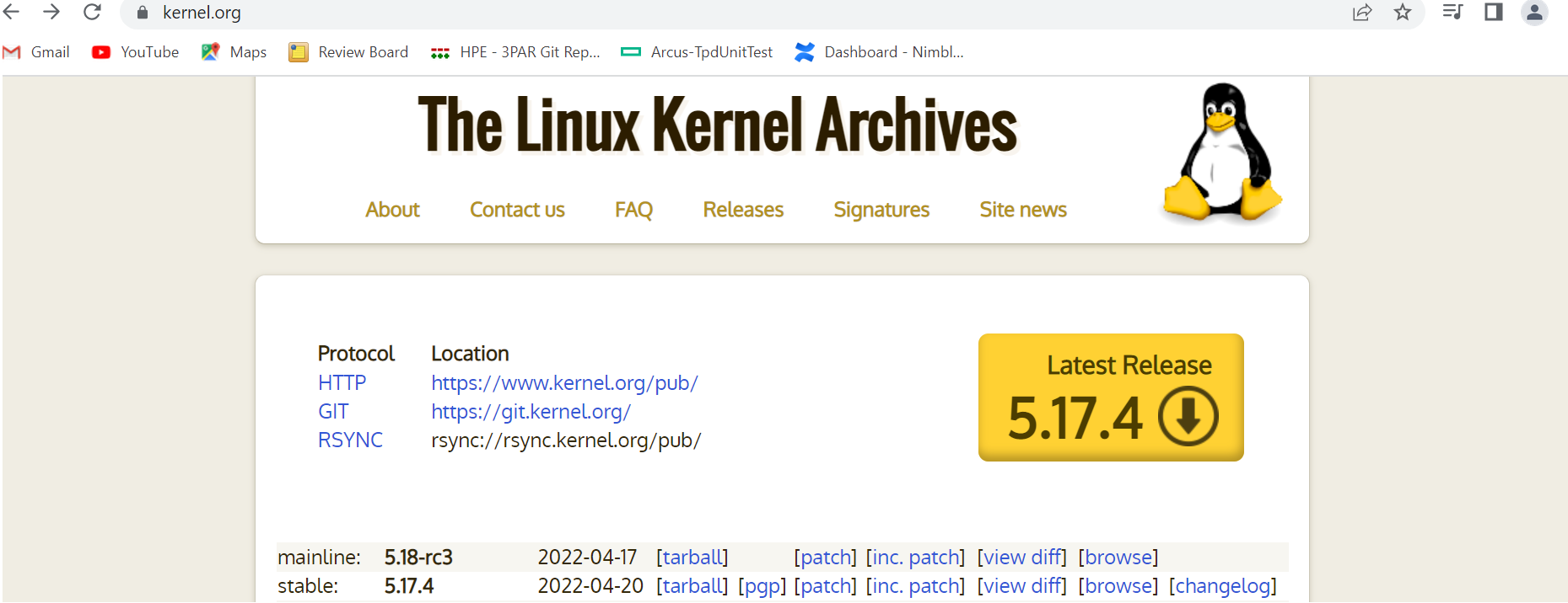 The Linux Kernel Archive